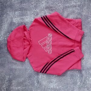 Adidas Pink Essential Hoodie